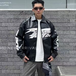 Black Air Zipper Jacket