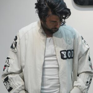 "HEVI FATH" Mickey Bomber Jacket – Vintage-Inspired Streetwear