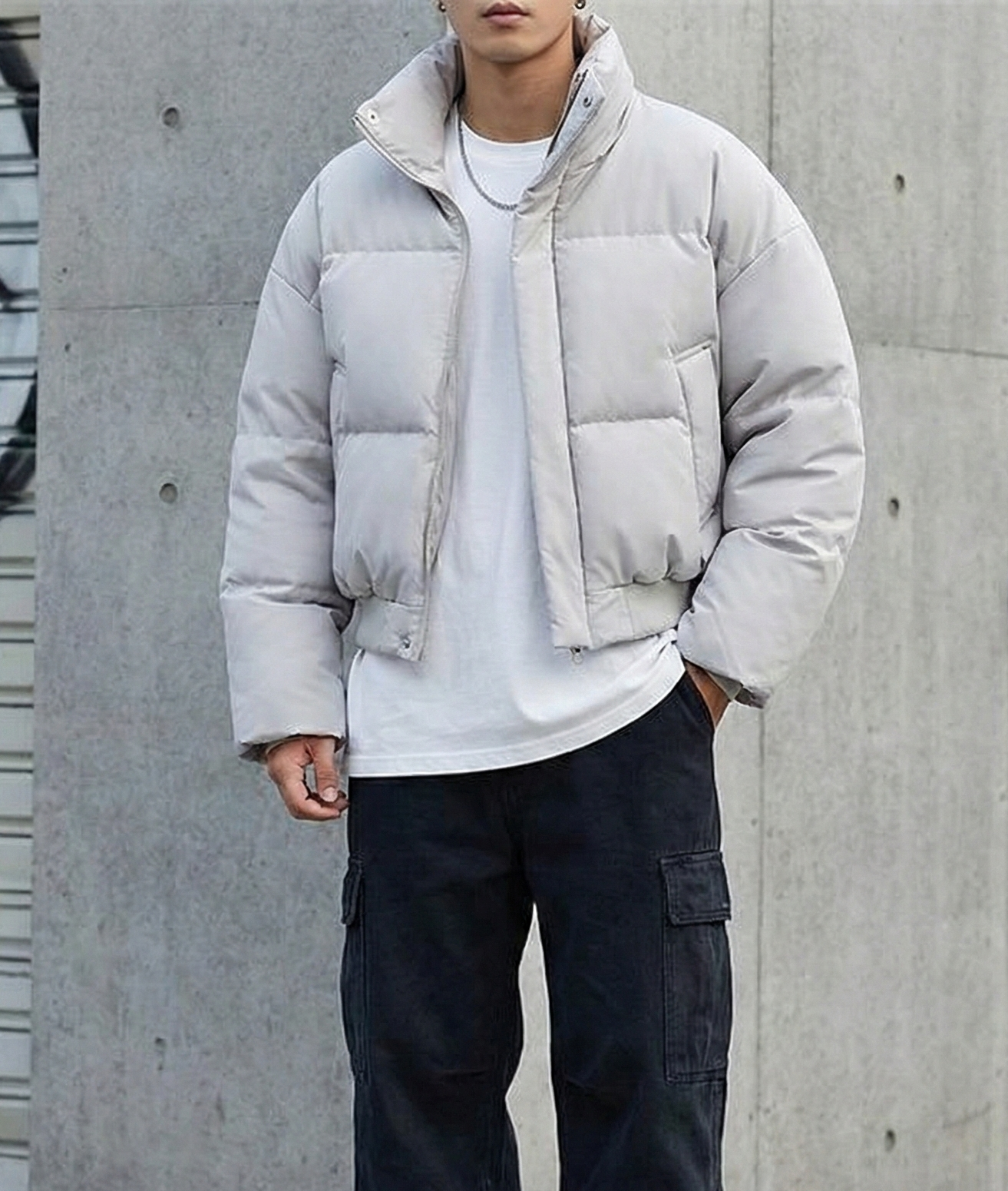 Croped Puffer Jacket