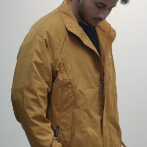 Mustard Ochre Oversized Windcheater