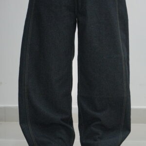 Indigo Raw Baggy Jeans