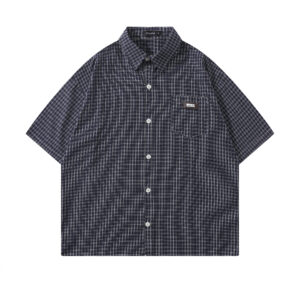 Vintage Check Boxy Fit Shirt