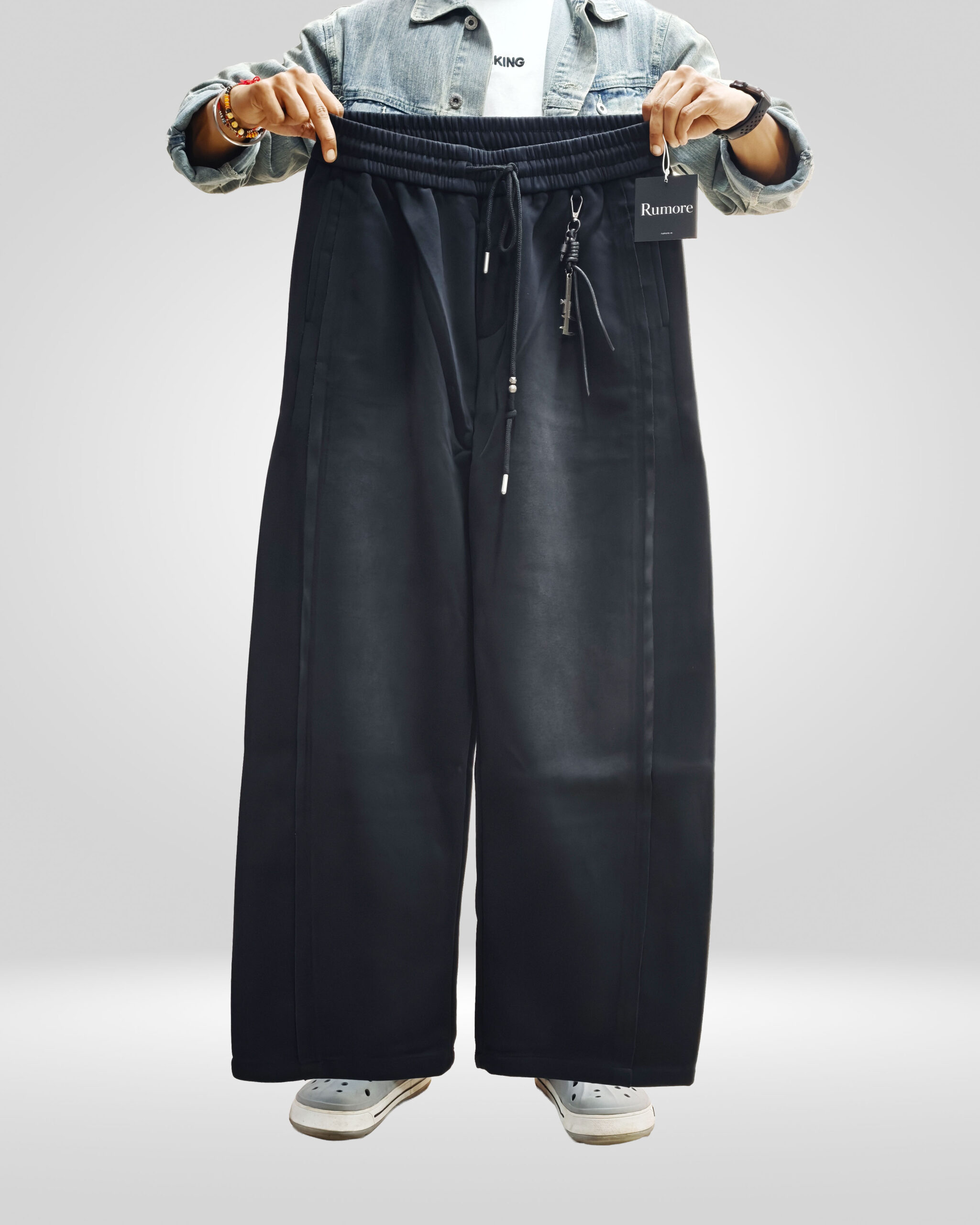 Rumore Essential Wide-Leg Sweatpants - Image 9