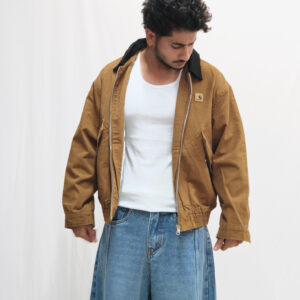 Vintage Workwear Zip-Up Jacket